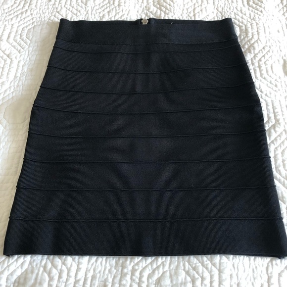 Guess Los Angeles black bandage mini skirt - Picture 1 of 8
